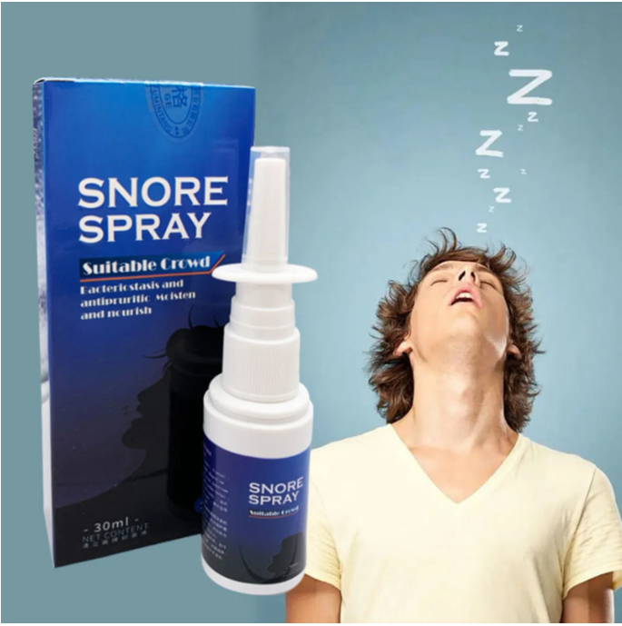 Spray anti-ronflement 30 ml Spray anti-ronflement aux herbes traditionnelles pour adultes