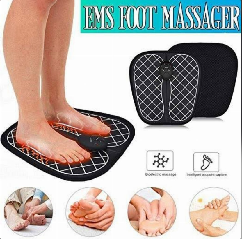 EMS-Coussin de massage électrique pour les pieds
