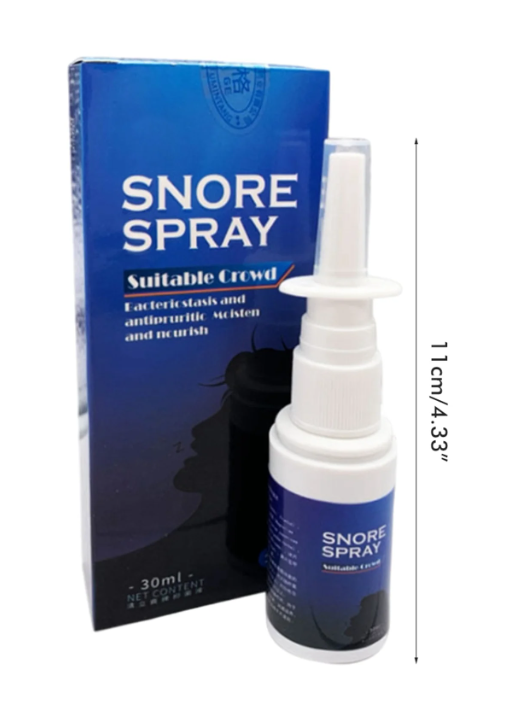 Spray anti-ronflement 30 ml Spray anti-ronflement aux herbes traditionnelles pour adultes