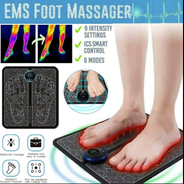 EMS-Coussin de massage électrique pour les pieds