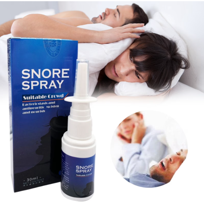 Spray anti-ronflement 30 ml Spray anti-ronflement aux herbes traditionnelles pour adultes