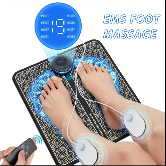 EMS-Coussin de massage électrique pour les pieds