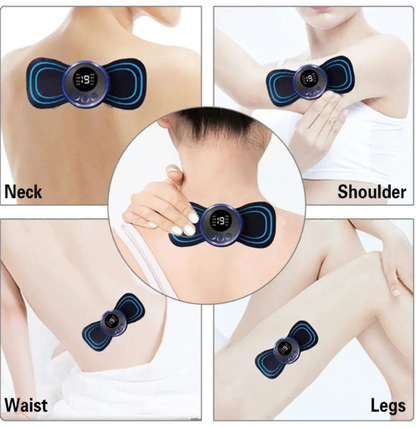 Mini masseur cervical électrique portable pour le cou et le dos
