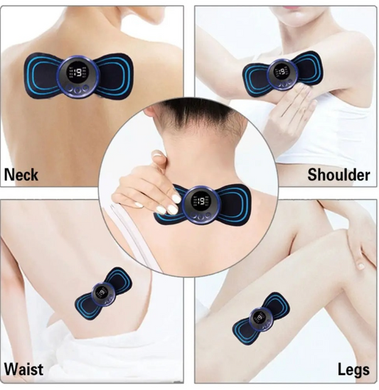 Mini masseur cervical électrique portable pour le cou et le dos